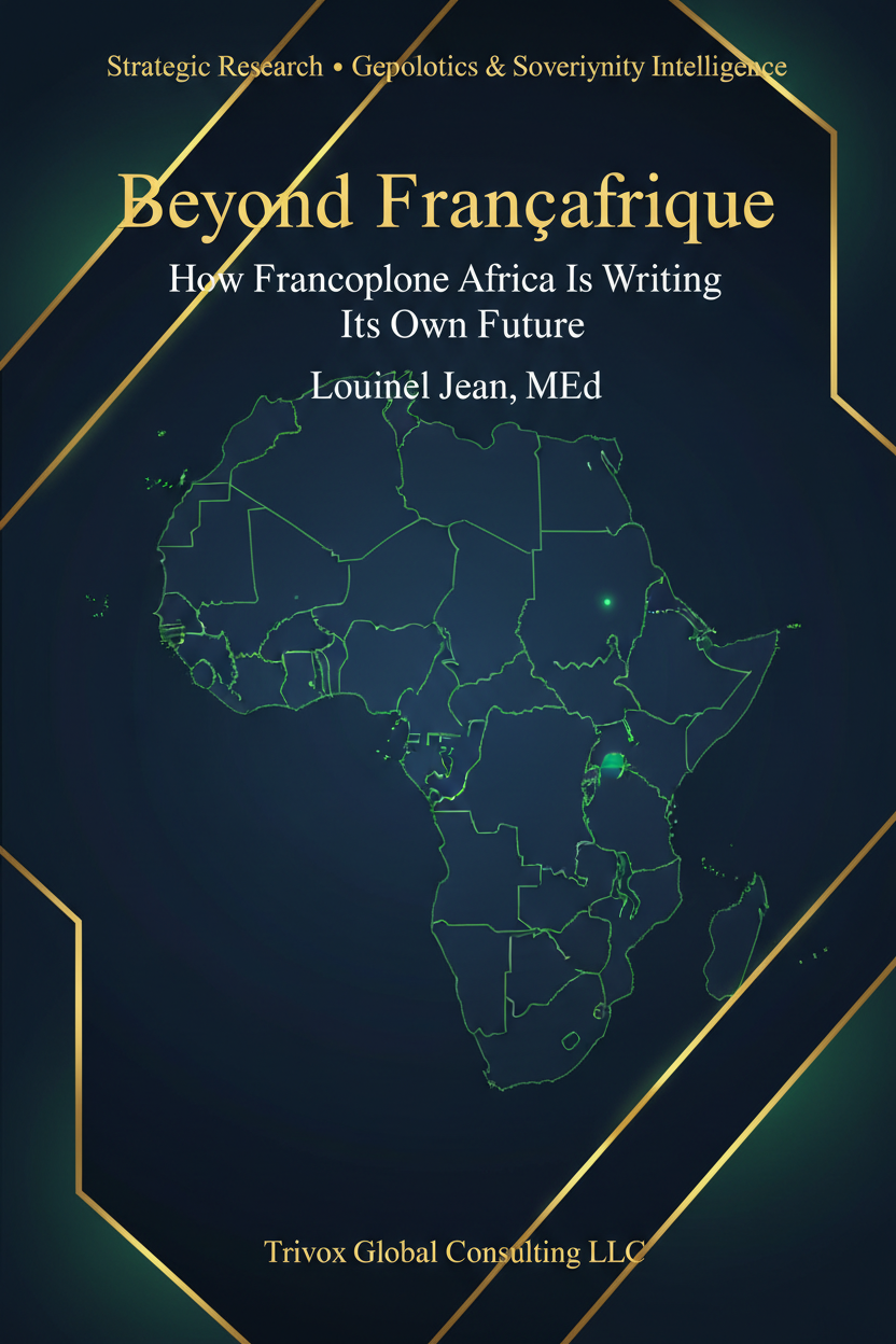 Beyond Françafrique book cover by Trivox Global Consulting