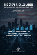 The Great Recalculation book cover by Trivox Global Consulting