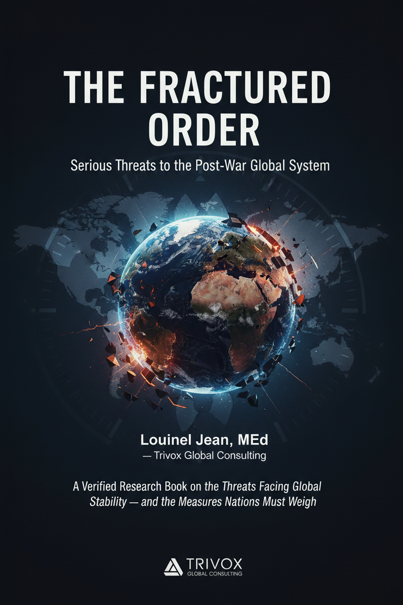 The Fractured Order book cover by Trivox Global Consulting